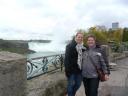Bij de Niagara Falls