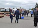 De farmersmarket in St Jacobs