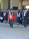 Diplomauitreiking bij de universiteit in London