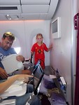 Zee van ruimte, exit seats