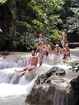 Zwemmen, Erawan waterfalls