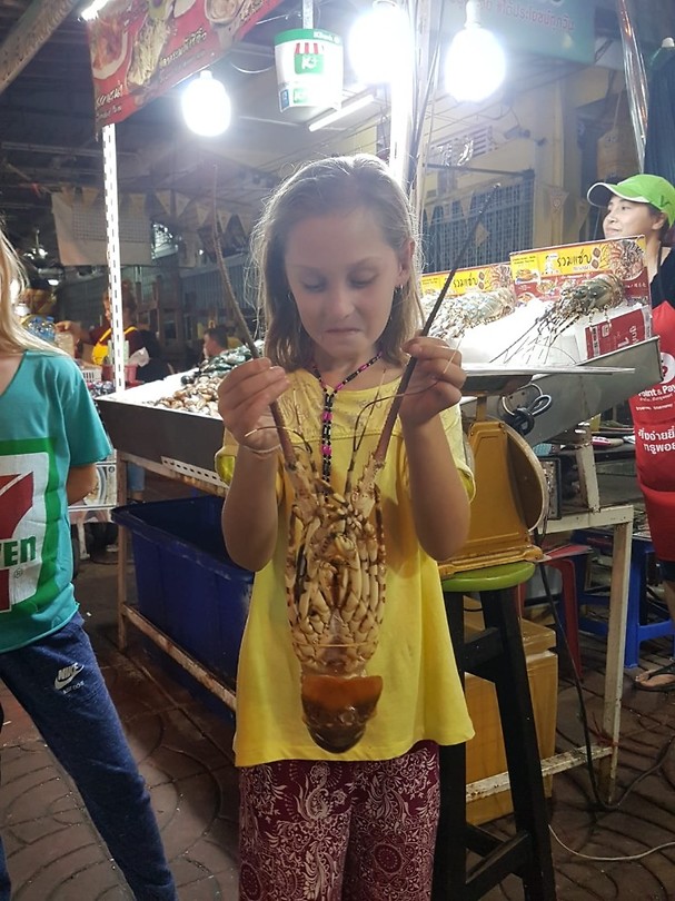Kreeftje eten in Chinatown