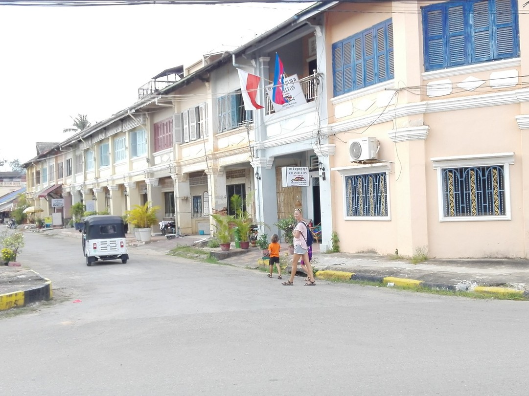 Veel Franse invloeden in Kampot