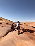 Uitgang Antelope Canyon