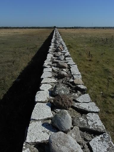 350jaar oude muur