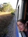 op de trein
