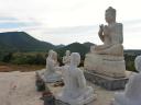 Pagode onder constructie.