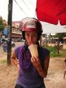 Fruitshakes na de motorrit.