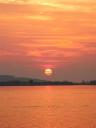 Zonsondergang in Koh Kong.