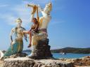 Mermaid statue