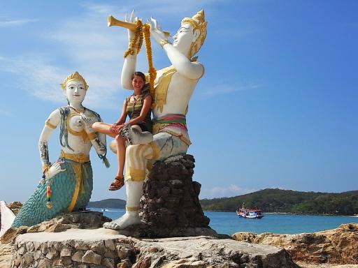 Mermaid statue