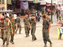 Thaise army guys aan river Kwai.