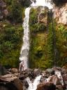 Dawson waterval, Egmont nationaal park, Taranaki