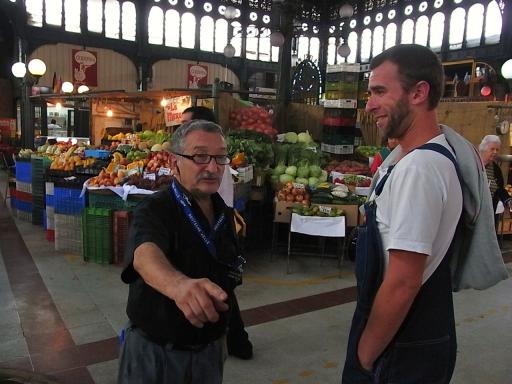 De centrale markt.