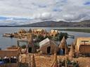 Drijvende Uros eilandjes.