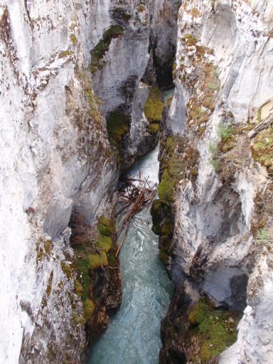 Marble canyon, Kootenay nat. park