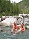 Lussier hot spring...free