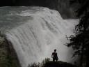 Nee,dit is geen filmscherm maar een echte waterval