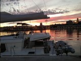 Malaga by night
