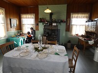 in de huisjes