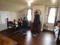 in de huisjes