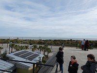 zicht op het strand