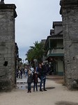 de oude toegangspoort