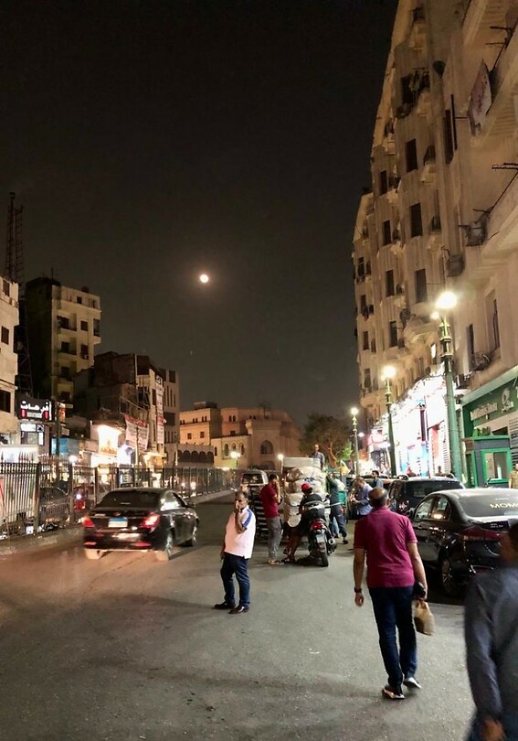straatbeeld Cairo