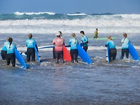 surfers die veel moed hebben