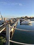Terrasje aan de haven