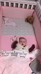 Jippie in het grote bed!