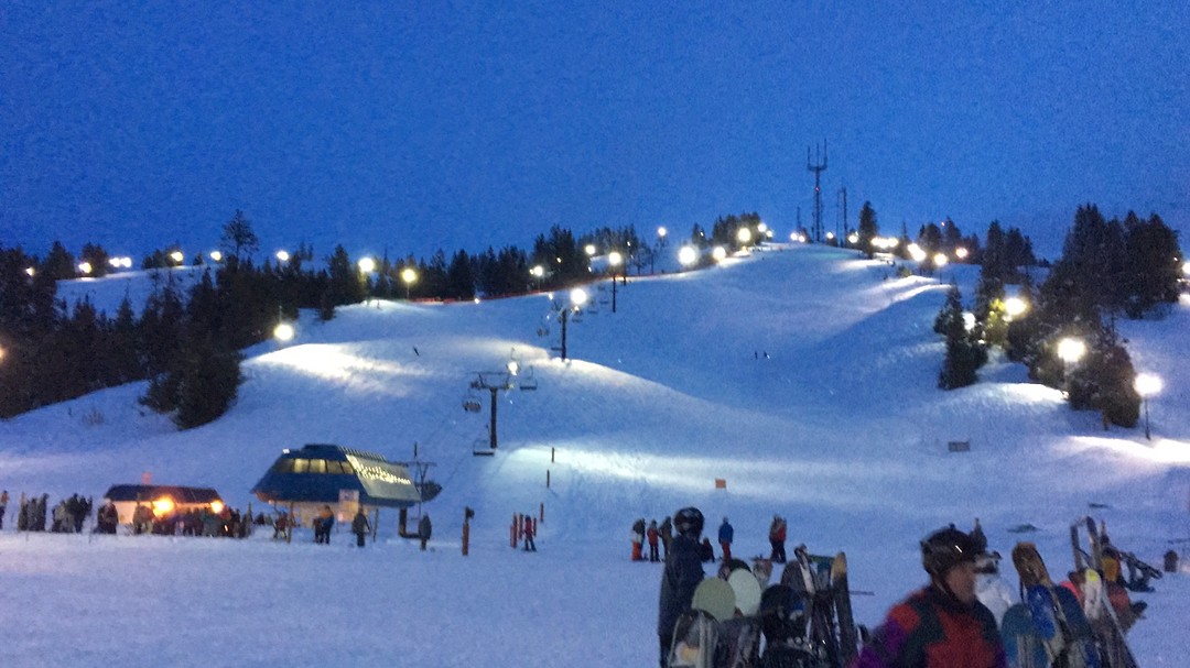 Avond skiën Bogus