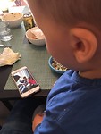 Trots op mijn vriendinnetje Elise die grote zus is geworden van Pepijn!