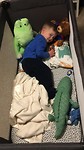 Pas ik zelf nog in bed?