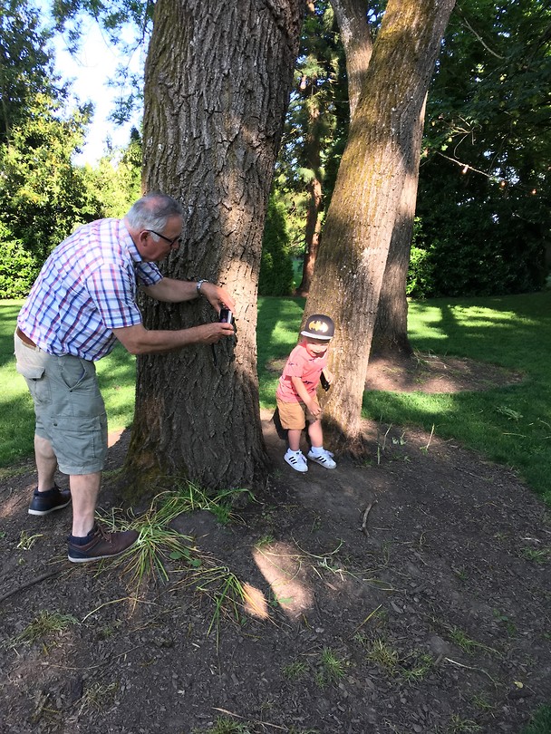 Spelen met opa