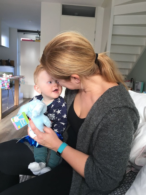 Eindelijk met Pepijn knuffelen