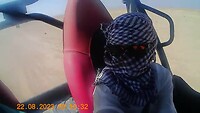 In de Buggy met Dijon als chauffeur