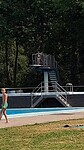 Roswitha, Mikayla en Tjarda van cde duikplank