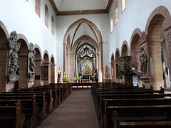 De binnenkant van de Stiffbasiliek