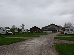 Op de camperplaats bij Bauwer Smid