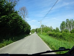 De touristische route naar San Marino