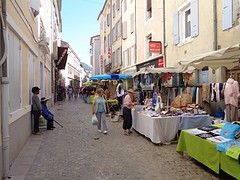 Naar de markt