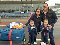 Aankomst Schiphol
