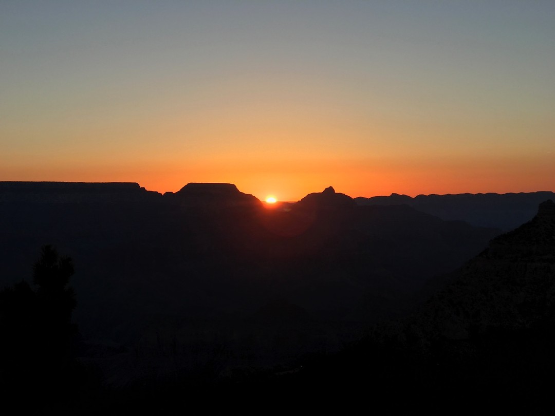 'Here comes the sun' Foto Rondreis Westkust Amerika 2017