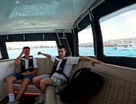 Speedboat taxi