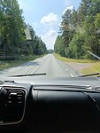 on the road