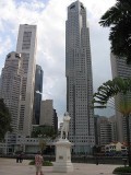 Raffles' Landing Site - Standbeeld Thomas Raffles
