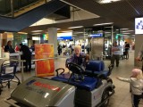Schiphol - Op weg naar het vliegtuig