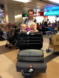Changi Airport - Onze bagage