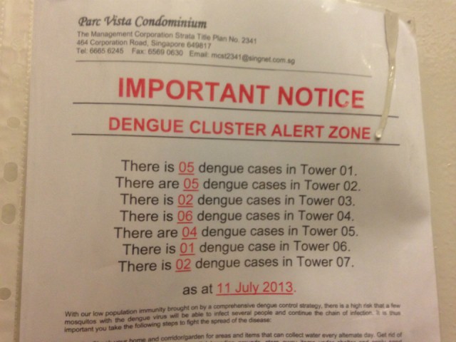 Parc Vista - Dengue informatie